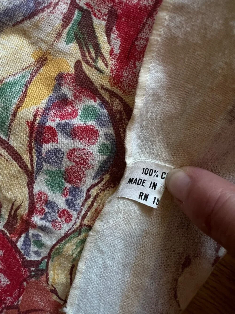 Vintage Oval Thanksgiving Tablecloth Fall Harvest Turkey Design 54